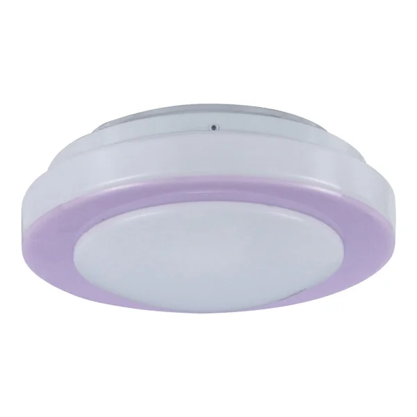 PLAFONNIER LED ROSE POUR VENTILATEUR