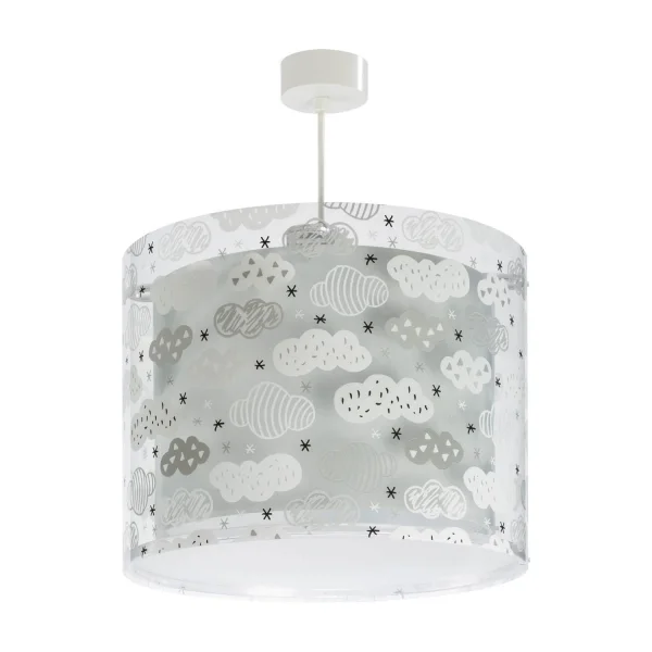 LAMPE POUR ENFANTS NUAGES GRIS DALBER