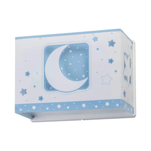 LAMPE MURALE DE LUNE BLEUE