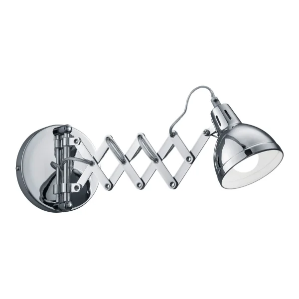 LAMPE MURALE EDWARD MÉTAL CHROME