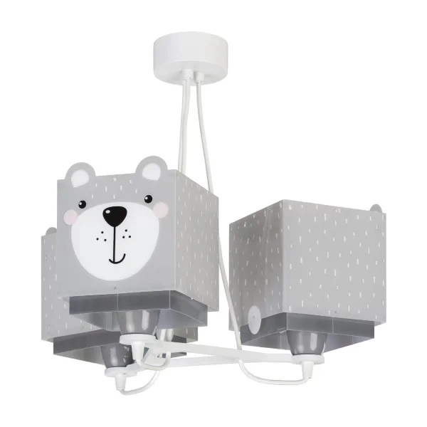 LAMPE POUR ENFANTS 3 LUMIÈRES PETIT TEDDY E27