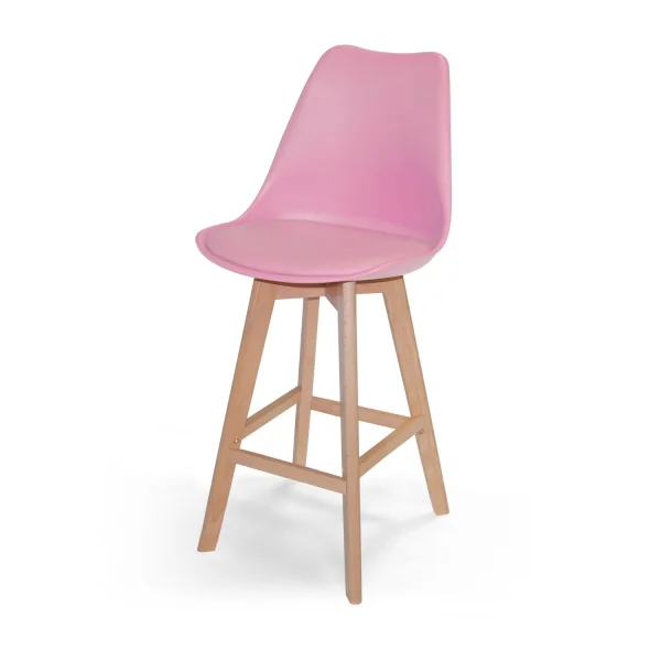 TABOURET ROSE KARLSKRONA DEMI-TOUR