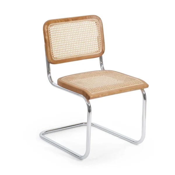 CHAISE WEBSTER EN ROTIN NATUREL