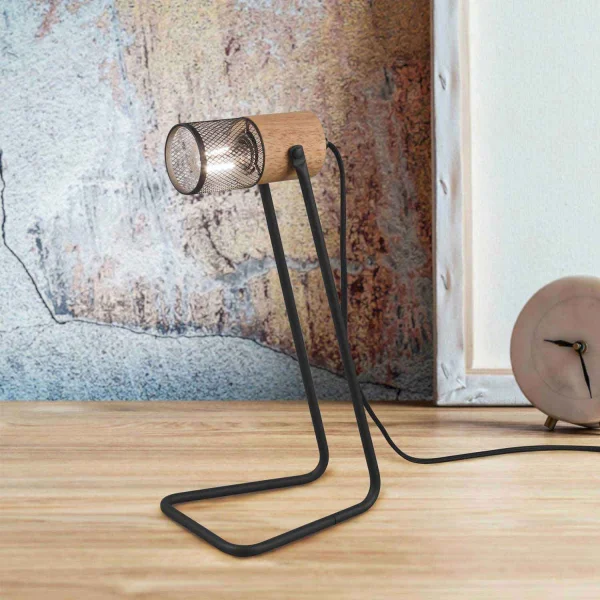 LAMPE DE TABLE MÉTAL NOIR E14 MILLER