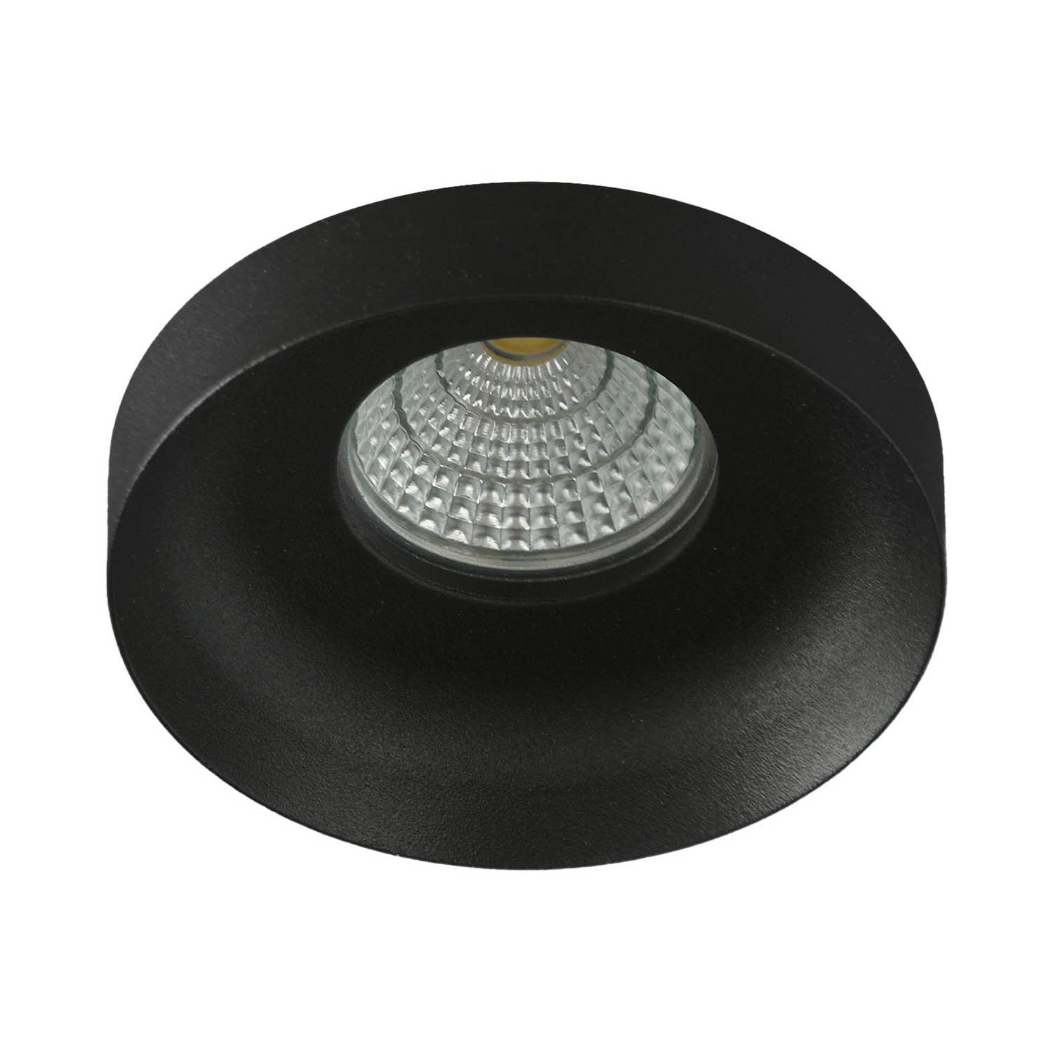 Spot LED encastrable et orientable GU10 230V 5W 380lm 2700K 83mm noir