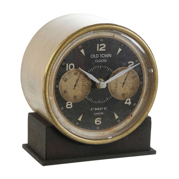 RELOJ DE MESA METAL PVC