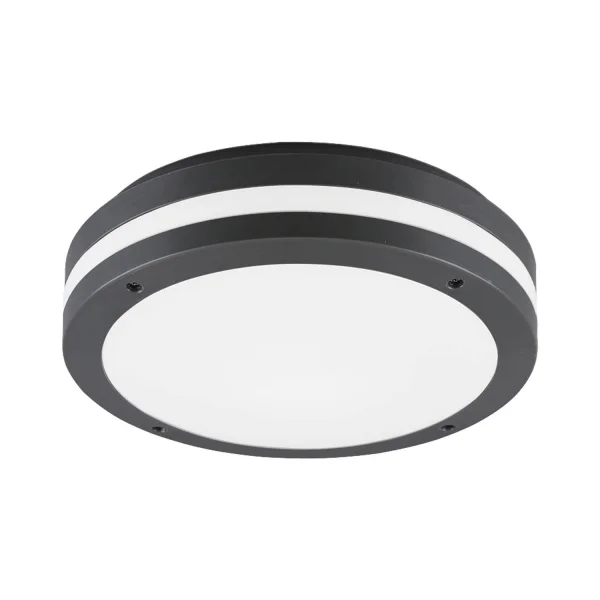 PLAFÓN EXTERIOR LED 12 W 3000K ANTRACITA OSAGE