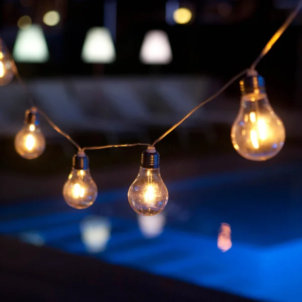 Guirlande Aurora avec ampoules LED - Newgarden