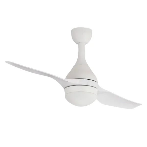 BLANC 18W CONDUIT WESLEY PLAFOND VENTILATEUR