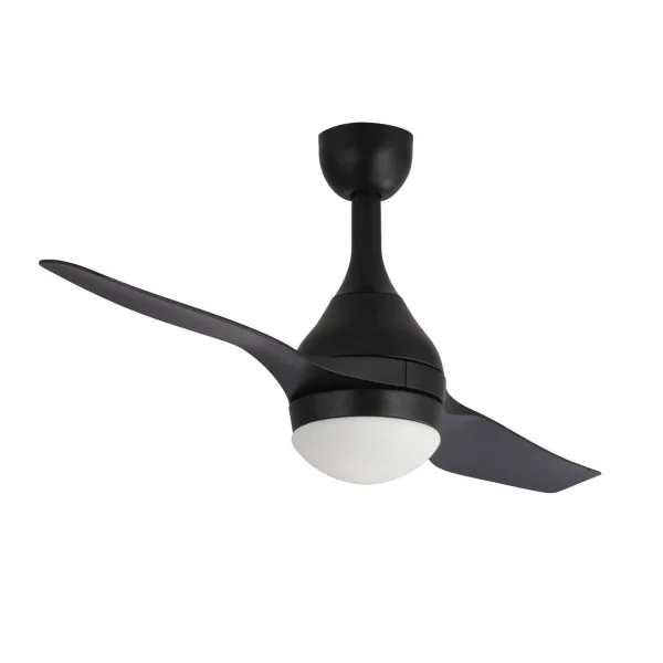 NOIR 18W CONDUIT WESLEY PLAFOND VENTILATEUR