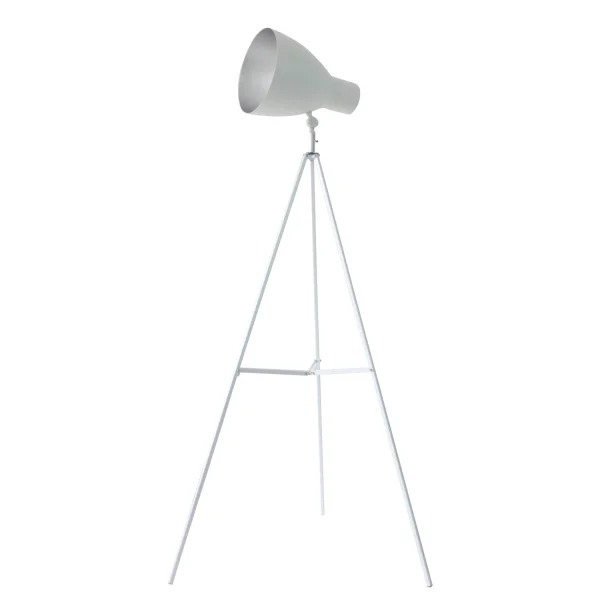 LAMPADAIRE ACIER BLANC HUDSON