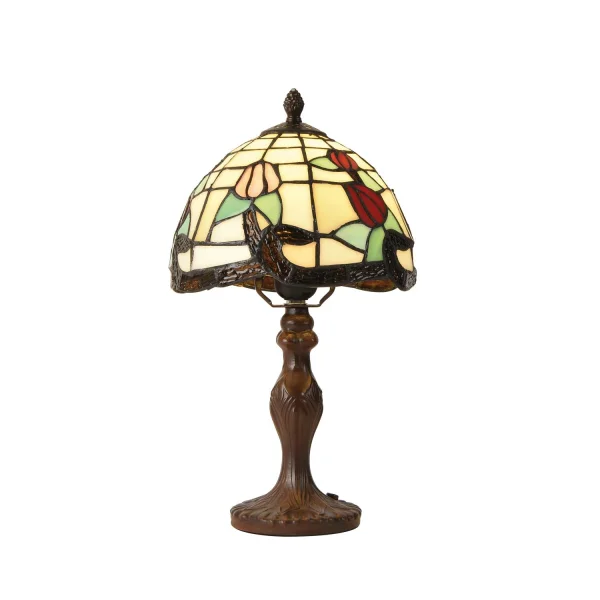 LAMPE DE TABLE 1 LUMIÈRE 20 CM TIFFANY KATY