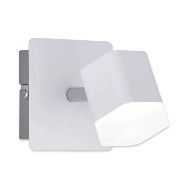 SPOT 1 LUMIÈRE LED 4 W 3000K MÉTAL BLANC ALPHONSE