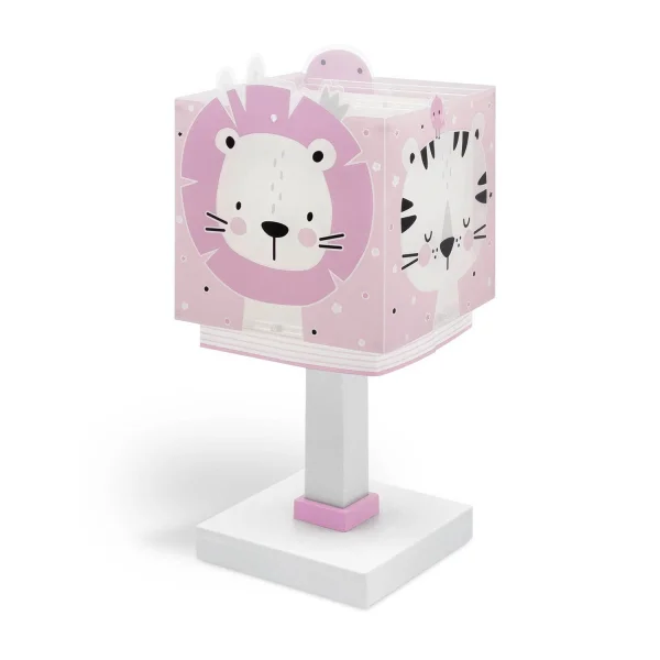 LAMPE DE TABLE BABY JUNGLE ROSE