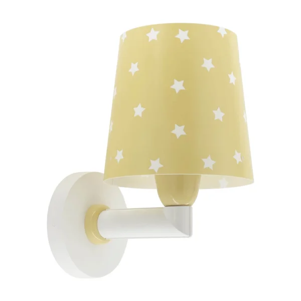 APPLIQUE MURALE STAR LIGHT JAUNE