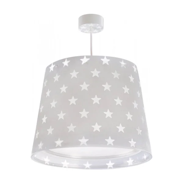 SUSPENSION POUR ENFANTS STARS GRIS