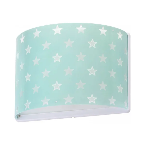 APPLIQUE MURALE POUR ENFANTS STARS VERTE