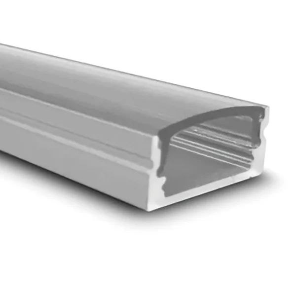 Profilé ruban LED Tarenta aluminium angle droit 1m avec couvercle  transparent
