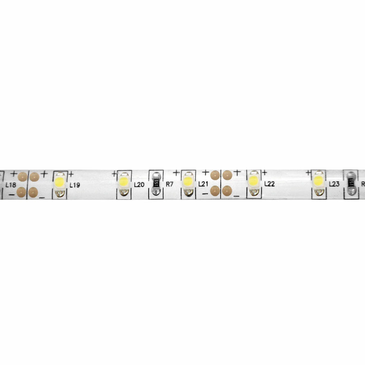 BANDE LED 12V DC 15W 60LED 1M LUMIÈRE BLANCHE 2700K IP44