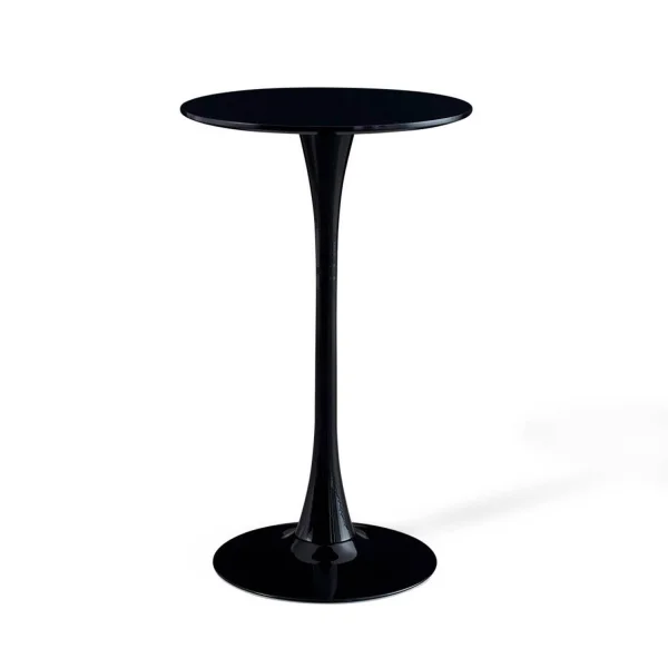 TABLE HAUTE SAN ANTONI Ø60 CM NOIR