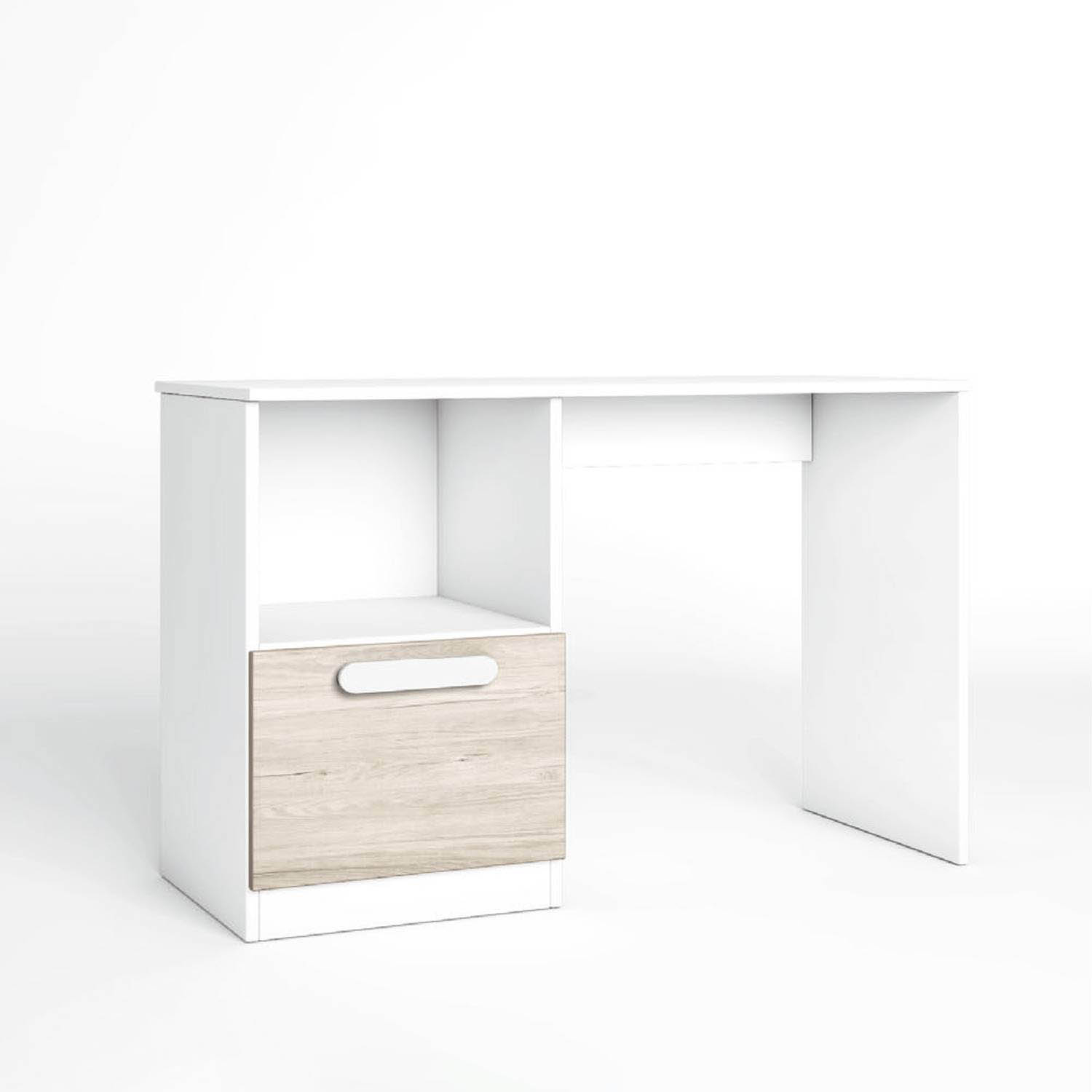 Bureau d'appoint avec 1 tiroir et 1 niche de rangement