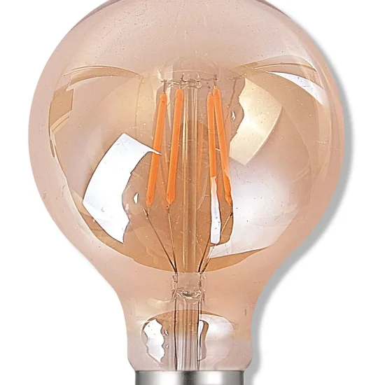 Ampoule Filament Incandescent XXCELL Globe Ambré Vintage - E27 - 40W -  Espace Bricolage