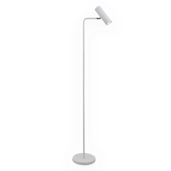 LAMPADAIRE ADARA EN ACIER PEINT BLANC