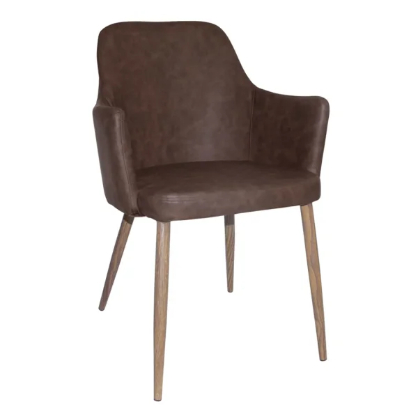 FAUTEUIL MANDARINA MARRON