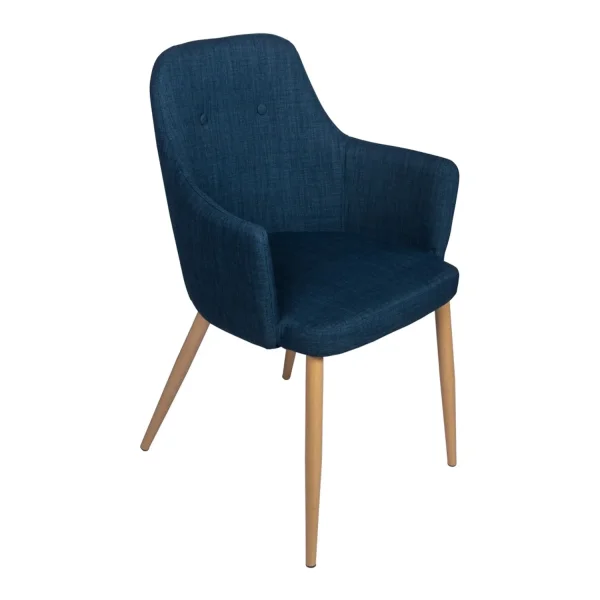 FAUTEUIL GUNNAR BLEU