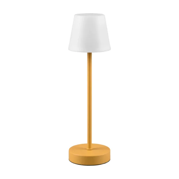 LAMPE DE TABLE TACTILE LED RÉGLABLE 2,2W IP44 JAUNE MINNA