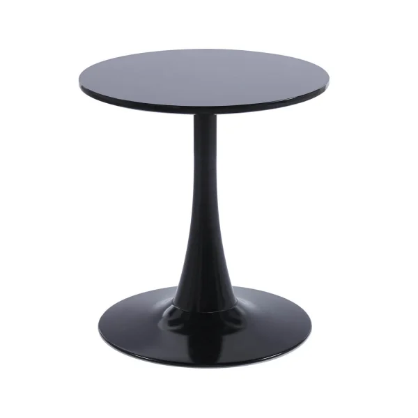 TABLE D'ANGLE SAN ANTONI Ø50 CM NOIRE