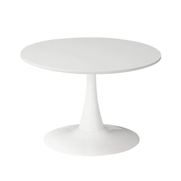 TABLE BASSE SAN ANTONI Ø70 CM BLANCHE