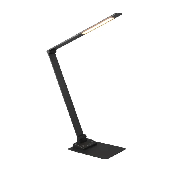 LAMPE DE TABLE LED 6,5W 3000-6500K NOIRE THELMA