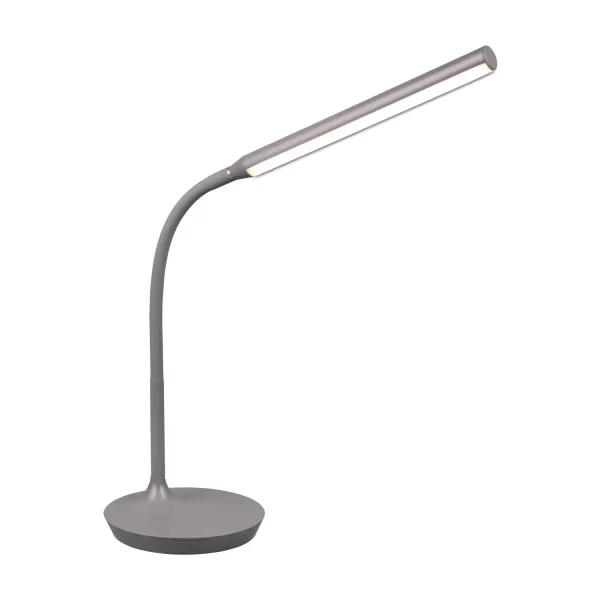 LAMPE DE TABLE TACTILE LED 5W RÉGLABLE GRIS TANNER