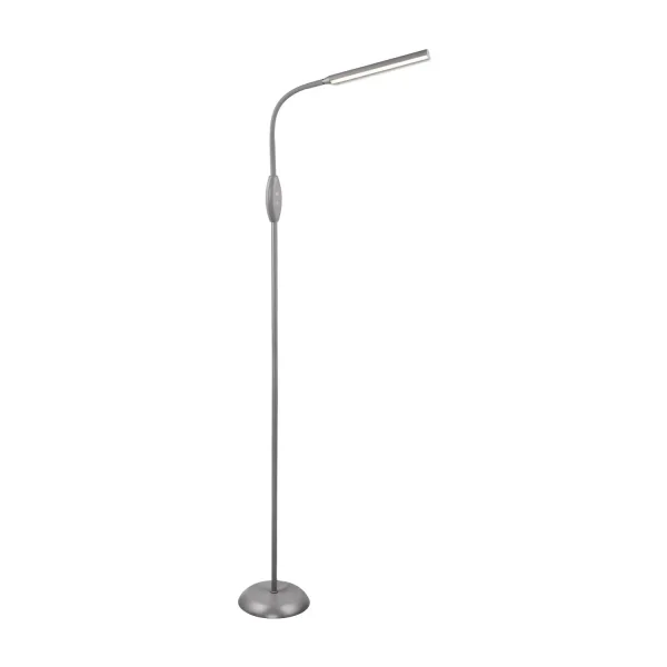 LAMPADAIRE TACTILE LED 5W RÉGLABLE GRIS TANNER