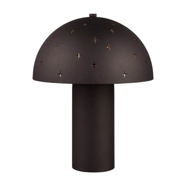 LAMPE DE TABLE EN MÉTAL NOIR E14 NISCALO