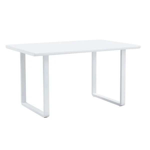 TABLE À MANGER EN BOIS BLANC BECKETT