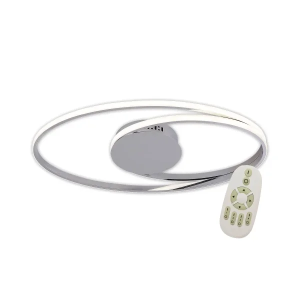 PLAFONNIER LED ALETHIA 40W RÉGLABLE CHROME