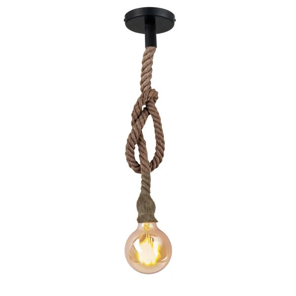 Suspension corde de marin suspendue – Luminaire Suspendu